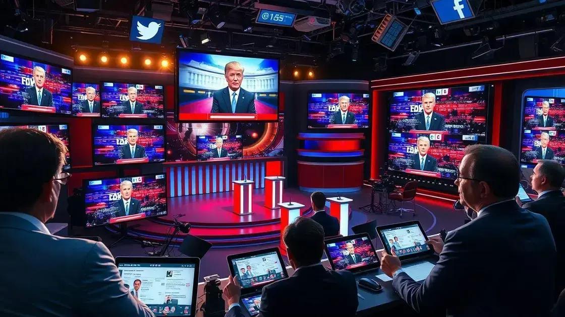 How media shapes public opinion during debates
