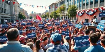 Use political campaign focus to engage voters effectively
