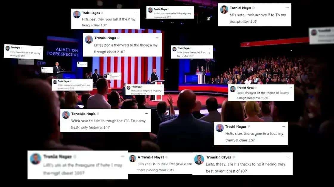Impact of social media on debate coverage