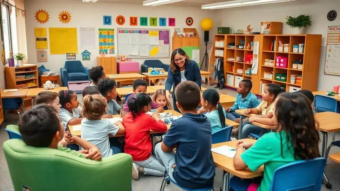 Building a supportive environment