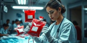 Blood transportation aid plan: improving emergency response