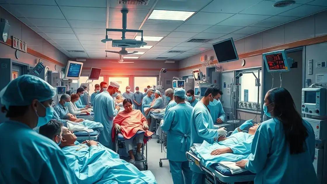 Impact on healthcare resources and services