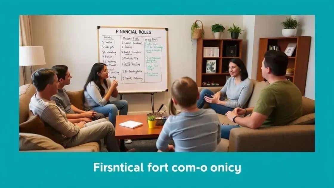 Assigning financial roles in the household