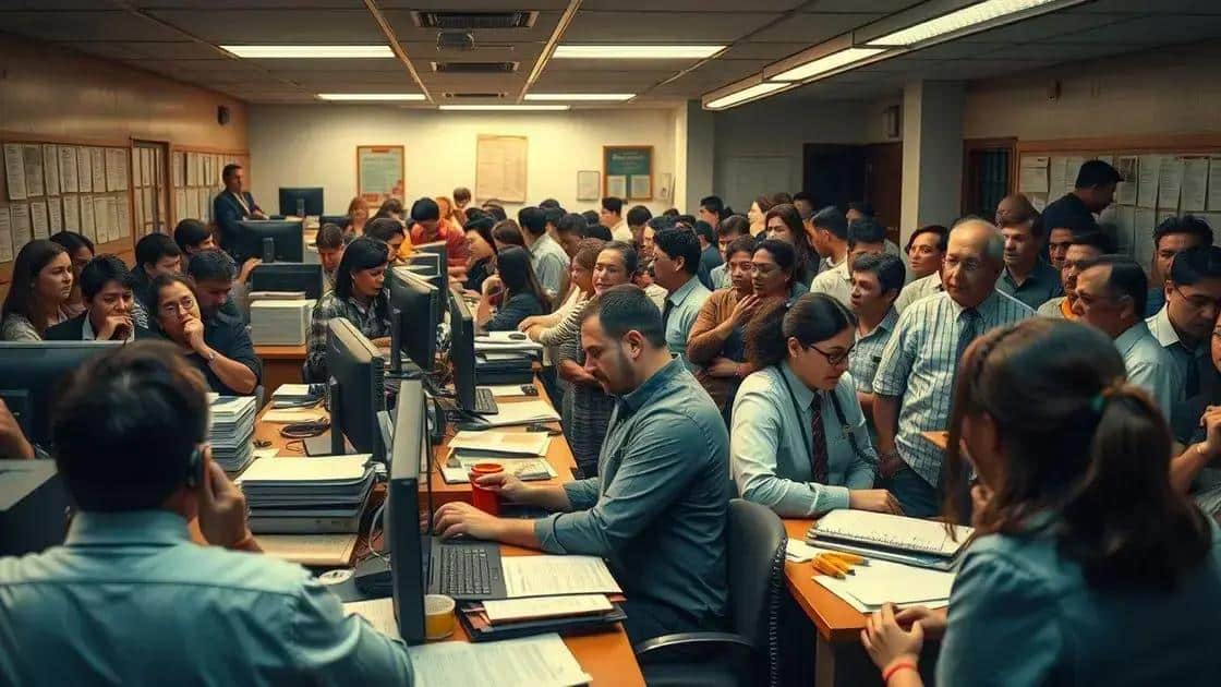 Impact of staffing issues on public service effectiveness