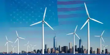 Biden's 2026 Climate Initiatives: $50 Billion Green Tech Boost Illustration of green technology integration in urban landscape