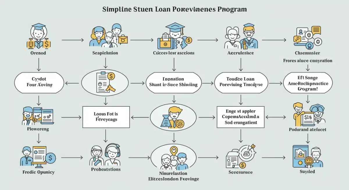 Flowchart of student loan forgiveness eligibility