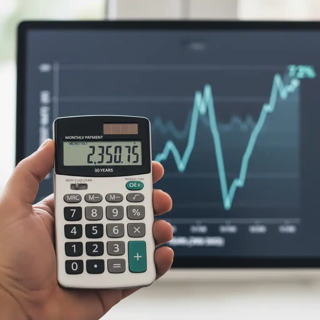 Calculating mortgage payments amidst changing interest rates